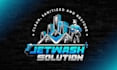 design premium cleaning and pressure washing logo