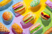 create amazing food pop art illustrations