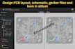 design pcb layout, schematic, gerber files and bom in altium
