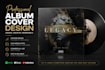 create a professional album cover for spotify