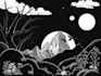 draw illustrations in black and white