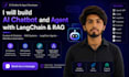 develop ai chatbot, rag system and langchain ai agents