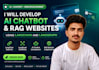 develop ai chatbot and rag websites using langchain and langgraph