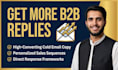 write high converting cold email copy and b2b sales  sequences that get replies