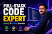 web development apk website nodejs python script