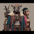 create a professional character design and concept art