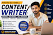 write SEO optimized research based articles that rank and convert