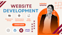 design, redesign, and develop a professional website as a full stack developer
