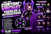 create vrchat toggles, expressions and custom interactions
