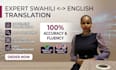 translate english and swahili flawlessly