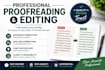edit and proofread documents