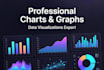 create professional charts, graphs, plots and data visualizations