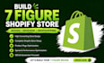 build 7 figure shopify dropshipping store, design redesign shopify website