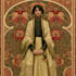 do illustrations in art nouveau style