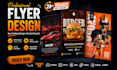 do business, event poster and flyer design within 24 hours