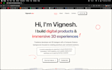 design and develop a modern responsive portfolio website