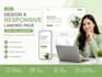 create a business landing page