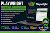 do test automation using selenium and playwright for QA