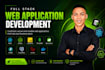build custom website development full stack developer