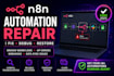 fix your broken n8n automation and webhook errors