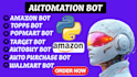 make amazon bot, auto checkout bot, topps bot, web automation bot, autobuy bot