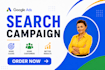 set up a google ads search campaign