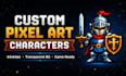 make pixel art characters and sprite sheets