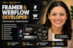 develope framer website, webflow website, figma to webflow, framer developer