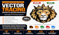 do vector tracing or convert to vector quickly