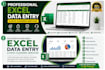 microsoft excel , data entry