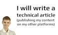write a technical article