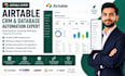 build airtable database, crm, interface and automation expert