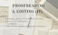 proofread and edit your italian text