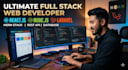 develop your website using react, node, and laravel