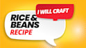 write rice and beans recipe