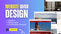 design figma website design, figma design, and website uiux