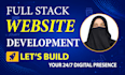 do full stack responsive website design and development