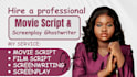 write, edit, TV screenplay, movie script, film script, TV series, screenwriting