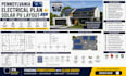 pennsylvania electrical plan solar pv layout sld panel schedule wiring diagram