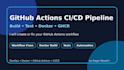 create or fix your github actions cicd pipeline