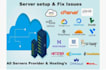 setup and fix issues on amazon web services AWS