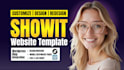 update showit website template design, edit showit blog website design
