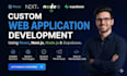 develop a custom web application using react nextjs nodejs and supabase