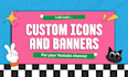 make a custom banner and icon