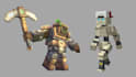 do 3d minecraft blockbench models, textures and animation