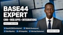 do base44 crm website development data migration integration base44 website