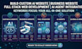 build custom ai website business website development full stack web developer ai