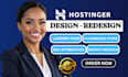 hostinger website design wordpress website design hostinger