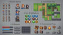 create 3d game assets, low poly model, character design, weapons, tileset, props