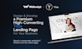 design and build a premium high converting tilda landing page